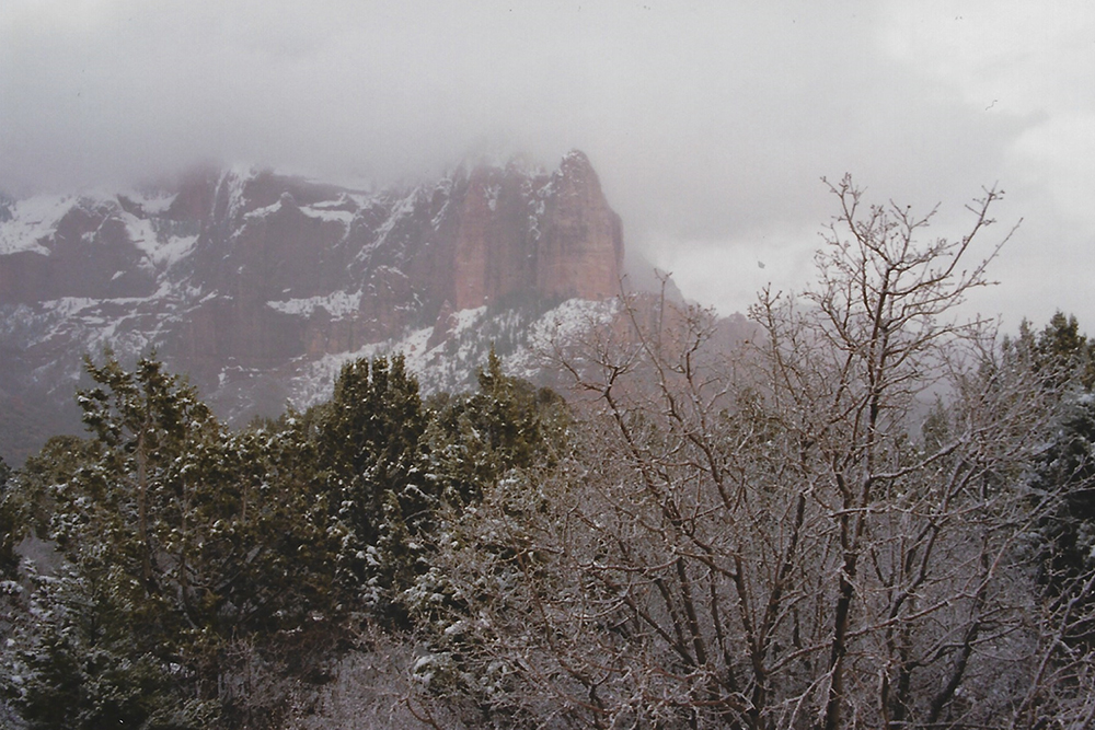 Zion in April