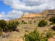 Chimney Rock Photo at Ghost Ranch
