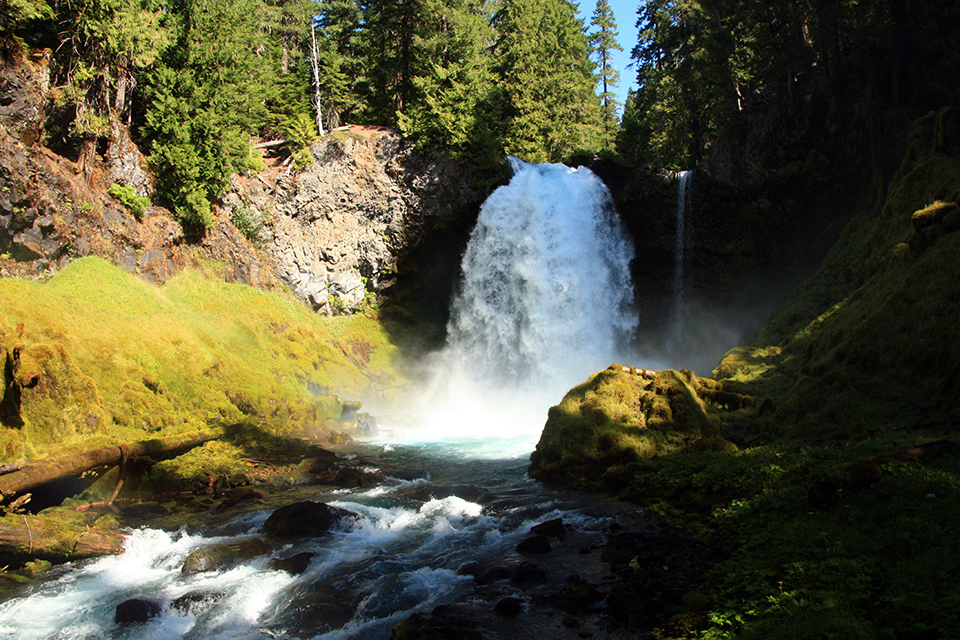 Sahalie and Koosah Falls